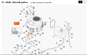 STIHL  Śruba sześciokątna M8x50 9018 318 1951