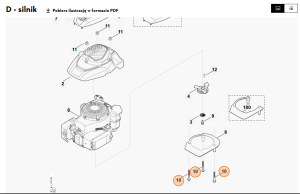 STIHL   Śruba ścinana 3/8"x85 9039 488 9005