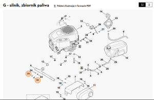 STIHL   Śruba z łbem walcowym 5/16"x3/4" 9045 319 1795
