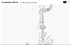 STIHL   Wałek igiełkowy 4x10 9517 003 5055