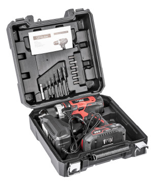 Cedrus  Wiertarko–wkrętarka Cedrus Power+ D40Li-SET z baterią i ładowarką w walizce