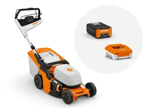 STIHL RMA 443.3 PV Kosiarka akumulatorowa system AP zestaw akumulator 2 x AP 300 S i ładowarką AL 301