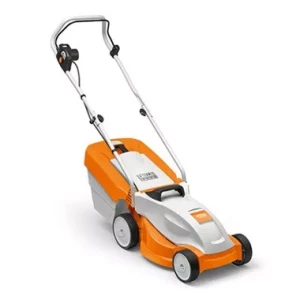 STIHL RME 235 Lekka kosiarka elektryczna do małych trawników Waga tylko 13 kg