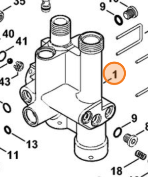 Stihl  Obudowa 4743 511 0100