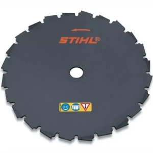 Stihl tarcza metalowa do kos 225 mm 24 ząb strugowy otwór centralny 20mm