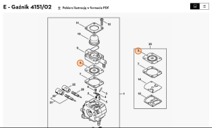 STIHL  Membrana sterująca Z000 015 A011