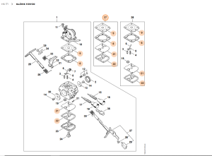 STIHL  Zestaw uszczelek i membran Z010 003 K018