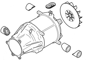 Stihl  Silnik elektryczny RE01 600 0205