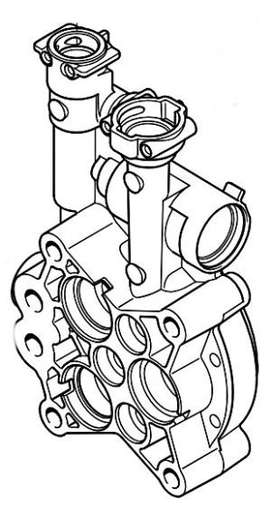 Stihl  Korpus pompy 4950 647 0404