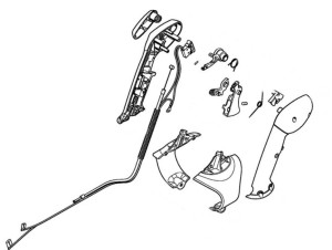 STIHL   Rękojeść manipulacyjna 4241 790 1300