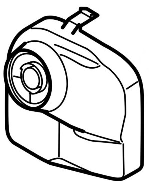 Stihl  Obudowa przełącznika RE01 432 1000