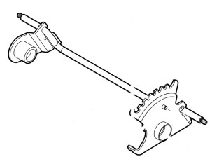 Stihl  oś tylna 6364 700 2410