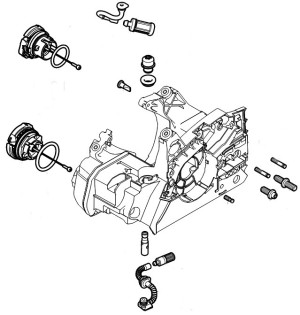 STIHL  Obudowa silnika 1148 020 3007