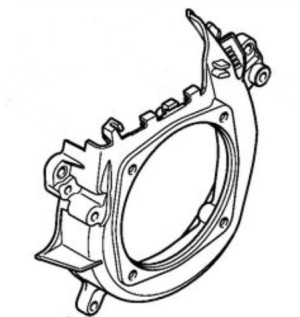 STIHL Obudowa wentylatora 4151 080 1800
