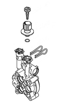 Stihl  Korpus pompy 4950 700 4002