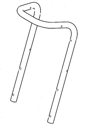 STIHL   Wspornik 6165 703 8500