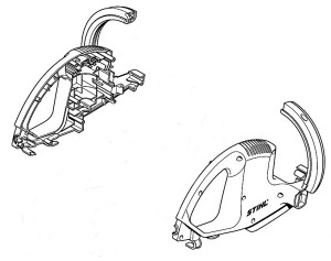 STIHL  Obudowa silnika 4814 600 0804