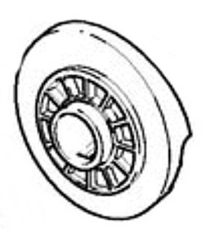 Stihl  Tarcza zataczająca 11deg; 4757 701 3000