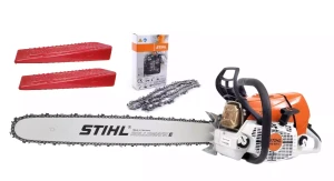 Stihl MS 661 C-M pilarka spalinowa o mocy 7,3 KM + łańuch +2 x kliny prowadnica 71 cm