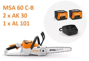 Stihl MSA 60 C-B pilarka akumulatorowa 2 x AK 20 i ładowarką AL 101