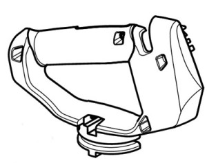 STIHL   Połówka rękojeści SA02 790 1100
