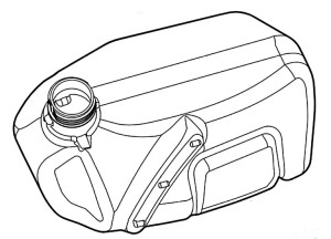 STIHL   Zbiornik paliwa 6140 350 0400