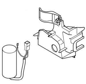 Stihl  Kondensator z osłoną 4950 600 1903