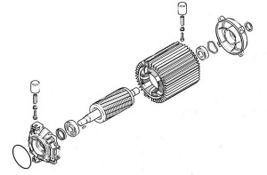 Stihl  Silnik elektryczny 230 - 400 V/50 Hz 4753 600 0200