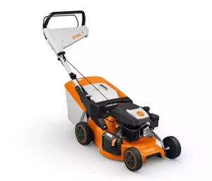 STIHL RM 248.3 4w1 zbieranie do kosza, mielenie trawy pojedyńczy uchwyt kierujący