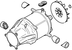 Stihl  Silnik elektryczny 230-240 V/50 Hz RE01 600 0204