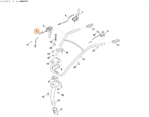 STIHL Glebogryzarka spalinowa MH445  Cięgno 6241 710 9926
