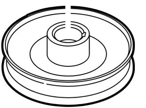 STIHL   Koło paska klinowego 6140 700 2530