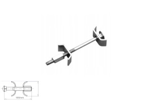 Złącze blatowe 100 mm metal ocynk biały