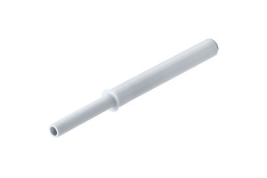 BLUM 956A1006 TIP-ON do drzwi. Wersja długa z odbojnikiem, jedwabiście biały (do zawiasów ze sprężyną)