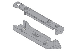 BLUM Z10D01E0.01 SERVO-DRIVE uchwyty profilu nośnego górny/dolny do korpusu z poziomym trawersem w opakowaniu 1/25