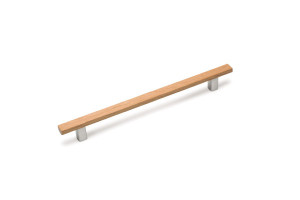 Uchwyt meblowy VIEFE 0239/0160 ARA W dąb, podstawki stal szlachetna, inox 0239160N2416