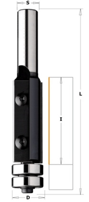 CMT 657.991.11 Frez HM D=19 I=50 L=112 S=12 Z=2