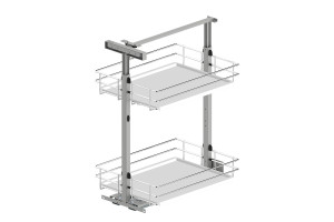 REJS MAXIMA EVO II Cargo mini dolne 30 prowadnica metal/tworzywo chrom/biały WE30.0031.08.374