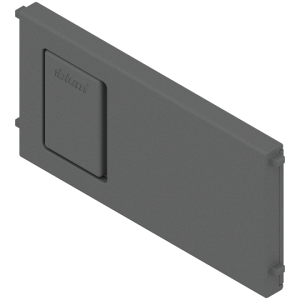 BLUM ZC7Q010SS AMBIA-LINE pojedyncza listwa poprzeczna do ramy, do szer.100 mm, antracyt mat w opakowaniu 48/0