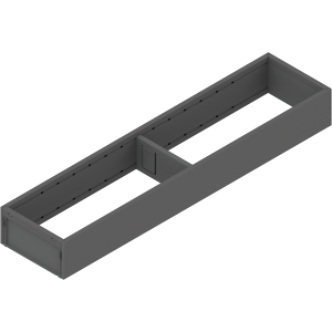 BLUM ZC7S450RS1 AMBIA-LINE rama do szuflad standardowych, NL=450 mm, szer.100 mm, antracyt mat w opakowaniu 1/0