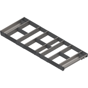 Organizer na sztućce do szuflady BLUM ZSI.12VUI4 ORGA-LINE wkład na sztućce robocze TANDEMBOX 45 cm x 120 cm