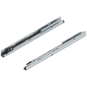 Szyny do szuflad BLUM 578.5501M prowadnica korpusu TANDEMBOX TIP-ON BLUMOTION pełen wysuw, 30 kg, dł=550mm, komplet