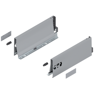 BLUM 378K3002SA INTIVO/ANTARO,boki szuflady TANDEMBOX wys."K",NL=300mm,stalowe,szare w opakowaniu 1/6