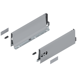 BLUM 378K3502SA INTIVO/ANTARO,boki szuflady TANDEMBOX wys."K",NL=350mm,stalowe,szare w opakowaniu 1/6