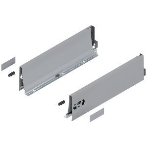BLUM 378K4002SA INTIVO/ANTARO,boki szuflady TANDEMBOX wys."K",NL=400mm,stalowe,szare w opakowaniu 1/6