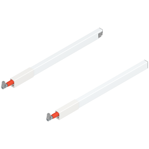 BLUM ZRG.337RSI ANTARO reling podłużny, górny, NL=400 mm, jedwabiście biały, komplet w opakowaniu 30/0