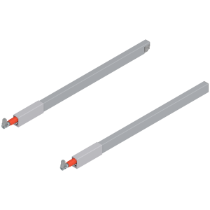BLUM ZRG.387RSI ANTARO reling podłużny, górny, NL=450 mm, szary, komplet w opakowaniu 30/0