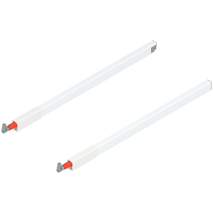 BLUM ZRG.437RSI ANTARO reling podłużny, górny, NL=500 mm, jedwabiście biały, komplet w opakowaniu 30/0