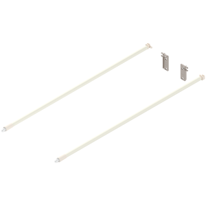 BLUM ZRE.521S reling podłużnyMETABOX do długość 550 mm,kremowy w opakowaniu 10/0