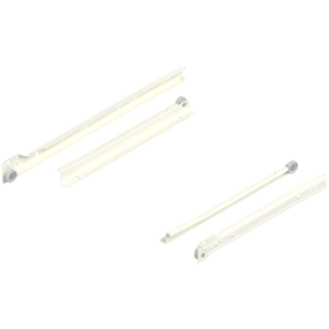 Prowadnice rolkowe BLUM 230M2500  częściowy wysuw, 25 kg, NL=250 mm,kremowa w opakowaniu 25/0